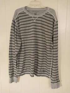 Calvin Klein Jeans Striped Long Sleeve Shirt Size XXL NWT - Picture 1 of 4