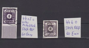 SBZ Mi-Nr 44 aI und 44b , Gestempelt ,Geprüft Ströh BBP, 120 Euro (347 - Bild 1 von 2