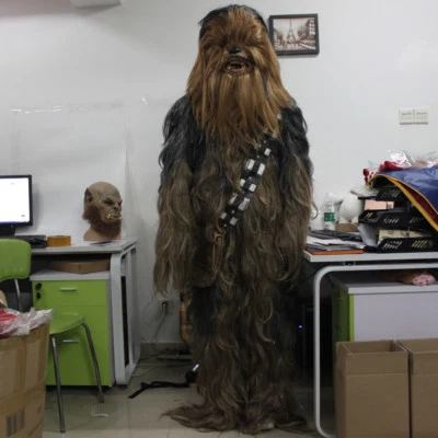 Star Wars Chewbacca Fancy Dress Costume Cosplay Halloween Chewie Full Set Adult - Image 1 of 4