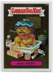 Garbage Pail Kids Chrome Series 1 Regular Cards Sicky Vicky (21b) - Bild 1 von 1