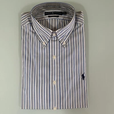 Vintage Polo Ralph Lauren Dress Shirt 15.5 34/35 L/S Classic Fit C47 - Image 1 of 4