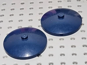 Lego Dish Inverted 4x4 [3960] Dark Blue x2 - Picture 1 of 3