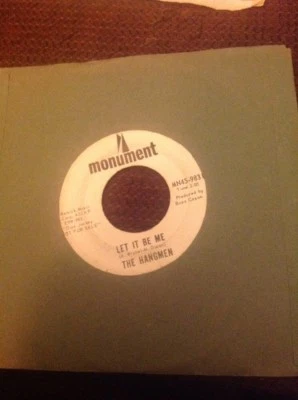 HANGMEN: Dream Baby 2:25-Let It Be Me-U.S. 7" 1966 Rare Promo - Image 1 of 2