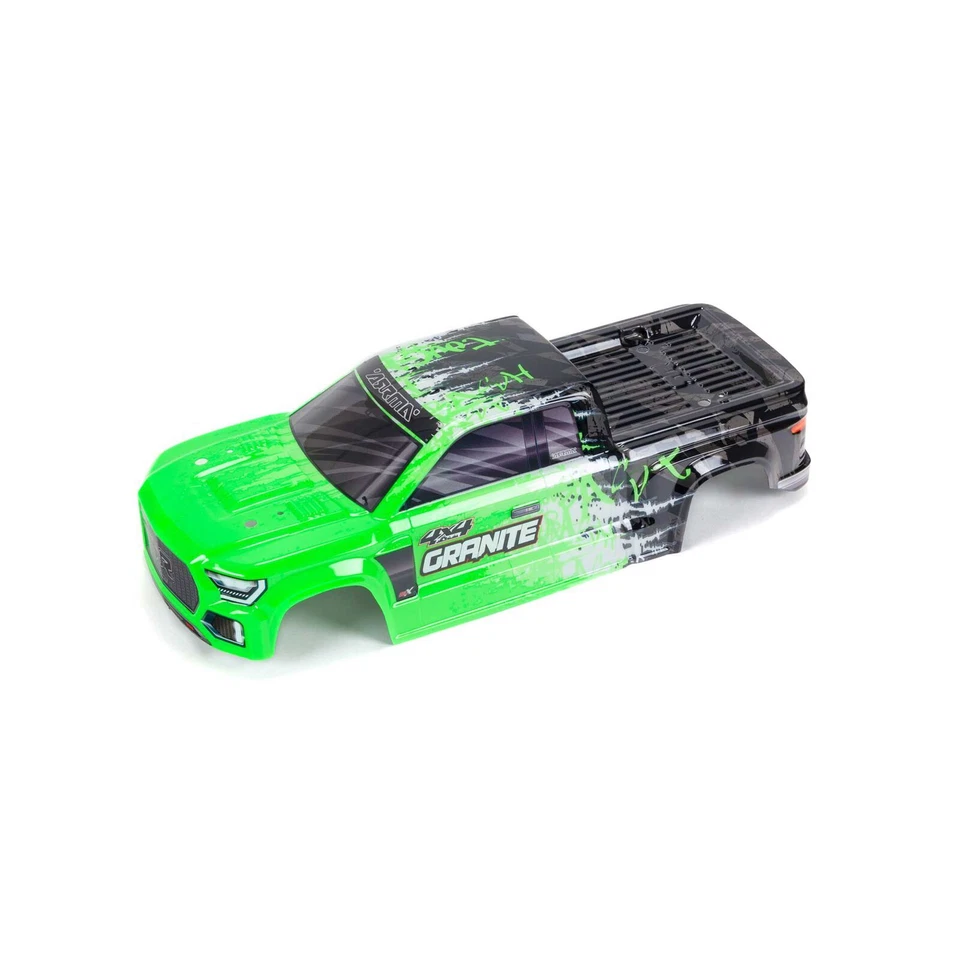 Arrma Granite 4x4 BLX Truck GreenPainted/Trimmed Body ARA402305 - Image 1 of 1