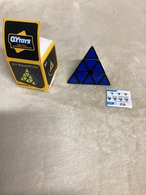 QY Toys Speed cube Qiming A No.EQY512 Pyramid 3 X 3  New￼ - Image 1 of 4