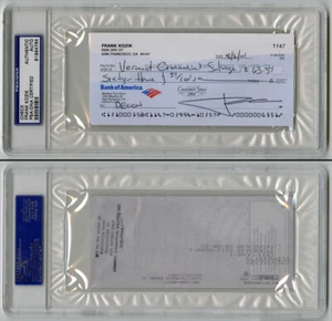 Frank Kozik SIGNIERT Check Kidrobot Labbit Rock Poster Künstler PSA/DNA HANDSIGNIERT - Bild 1 von 1