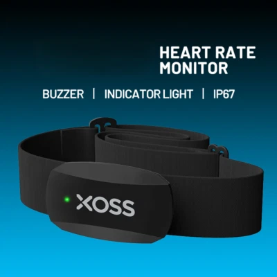 Heart Rate Monitor Sensor Dual Mode With Chest Strap Cycling Computer Bike New - Image 1 of 4
