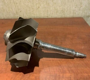 New Genuine OEM CAT Caterpillar P/N: 593-2016 | Turbine Turbo Wheel 755598-0004P - Picture 1 of 6