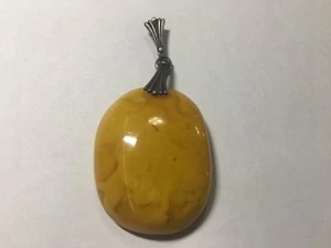 40 Millionen Jahre KÖNIGLICHER BERNSTEIN DOTTER ANHÄNGER 12,53 gr Baltikum NATUR #24 - Bild 1 von 7