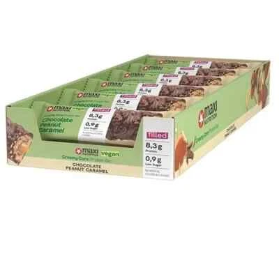 Maxinutrition Maximuscle Protein Bars Creamy 12 x 45g Bar Choc Peanut Caramel