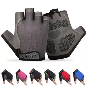 Guanti Bici MTB Gel Mezze Dita Uomo Donna per Mountain bike, Bicicletta da Corsa - Imagen 1 de 19