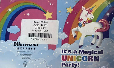 invitaciones de fiesta unicornio Foto 1 de 2