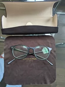 Oliver Peoples Glasses Frames Mikett OV5429U 1680 Emerald Bark Men Women - Picture 1 of 4