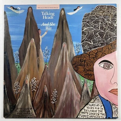 Talking Heads - And She Was (Remix)/Television Man LP Sire 020378 (NM) Promo Foto 1 de 4