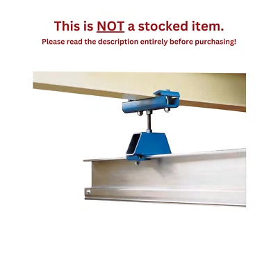 KIT DE SUSPENSIÓN MONTADA EN TECHO GORBEL - CAPACIDAD 2000 LB, KIT DE SUSPENSIÓN.A-2000-P-C-20 Foto 1 de 2