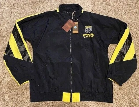 NEW COLUMBUS CREW MITCHELL & NESS 1996 MENS WINDBREAKER/JACKET! L XL! $120! NWT Cover