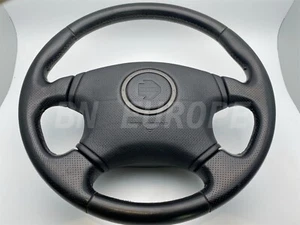 Momo Leather Steering Wheel For: Subaru Impreza GC8 GF8 WRX STI Jdm 92-00 - Picture 1 of 5