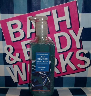 Jabón de manos de limpieza profunda Bath & Body Works 'HONOLULU SUN' 8 fl. oz./236 ml Foto 1 de 2