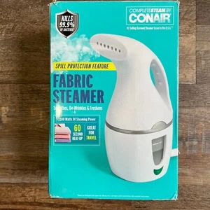 NUEVO Vaporizador de tela portátil Conair Complete Steam 1100 vatios PROTECCIÓN CONTRA DERRAMES - Imagen 1 de 6
