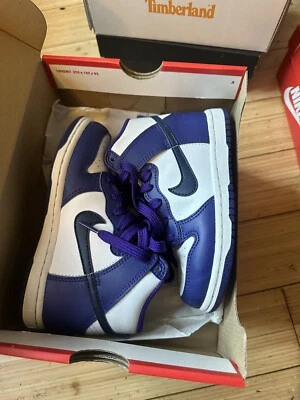 Nike Dunk High Electro Púrpura Medianoche Azul Marino PS talla 12c Foto 1 de 4