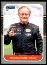 2020 Donruss NASCAR Silver Retro 1987 #167 Morgan Shepherd