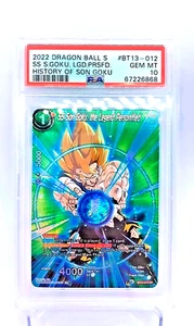DBS SS "SON GOKU" Kamehameha PSA 10 BT13-012 SR Legend - Picture 1 of 3