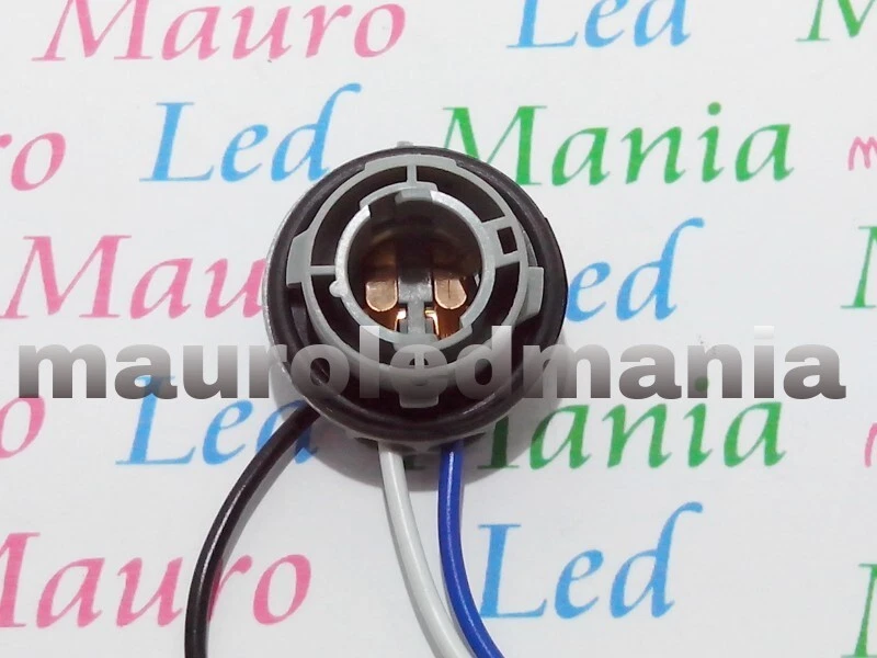 Portalampada P21/5W BAY15D 1157 12V Ricambio Per Auto Compatibile Con Cablaggio - Immagine 1 di 1