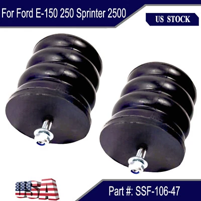 Front Suspension Helper Springs SSF-106-47 For Ford E-150 250 Sprinter 2500 Foto 1 de 4