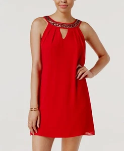 BCX Juniors Schichtkleid mit gerüschtem Rücken. Größe: Medium - Bild 1 von 2