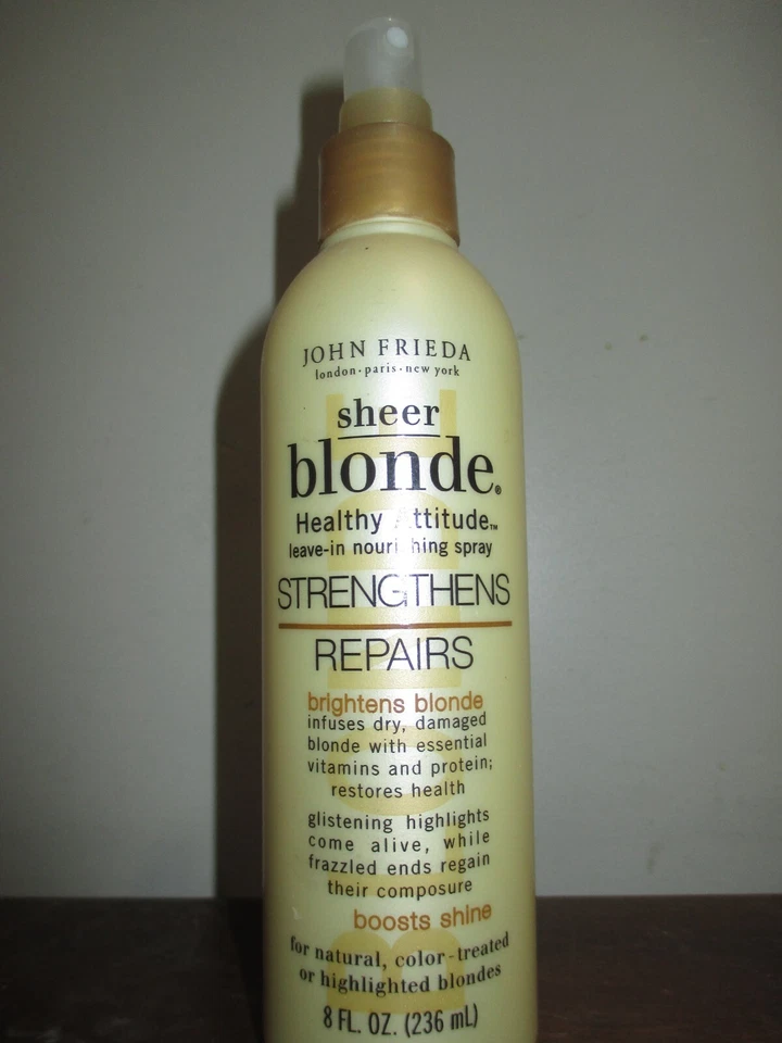 Spray nutritivo rubio transparente para cabello John Frieda 8 oz Foto 1 de 1