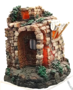 Vintage 1996 Fontanin Village Building - Lighted #50166 5.75" x 3" - Picture 1 of 13