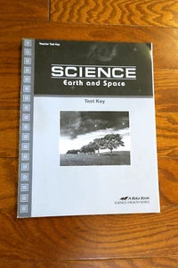ABeka Science EARTH & SPACE Test & QUIZ Book HOME TEACHER Answer Key 8 9 10 - Foto 1 di 1