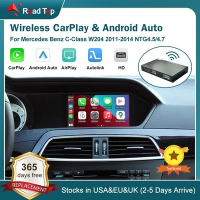 Wireless CarPlay Android Auto Interface für Mercedes Benz C class W204 2011-2014 - Bild 1 von 4