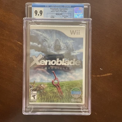 Xenoblade Chronicles - Nintendo Wii - Classificação CGC 9.9 A++ Envio Rápido! Jogo lacrado - Imagem 1 de 4