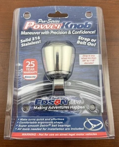 Edson Pro Series Power Knob Solid Stainless 969ST-18 - SEALED FREE SHIPPING - Picture 1 of 3