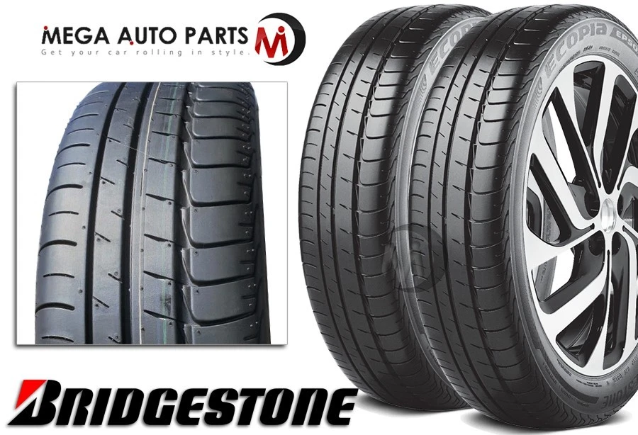 2 New Bridgestone ECOPIA EP500 155/60R20 80Q Eco Tires BMW i3 Electric Car Foto 1 de 4