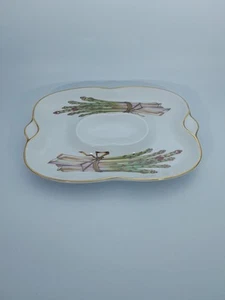 Plato para servir espárragos de porcelana Evesham Royal Worcester 1961 de colección - Imagen 1 de 6