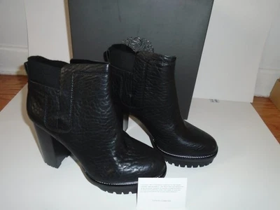 Vince Camuto Erinia Black Leather Platform Boots  Size 10 New In Box - Image 1 of 4