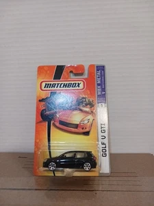2007 Matchbox MBX METAL Volkswagen Golf V GTI 1:64 Scale Diecast BLACK #K9465 - Picture 1 of 2