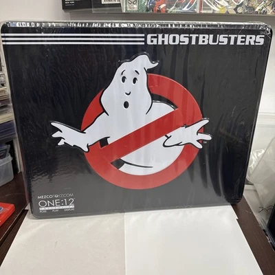 Mezco One:12 Collective Ghostbusters Deluxe Tin Box Set 4 Figures Brand New - Image 1 of 4