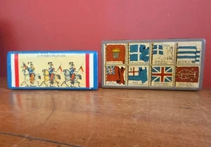 De colección Juguete Plomo Soldados Lanceros Banderas Almacenamiento Baratijas Cajas Mottahedeh Italia - Imagen 1 de 15