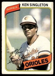 1980 O-Pee-Chee Ken Singleton Baltimore Orioles #178 - Picture 1 of 2
