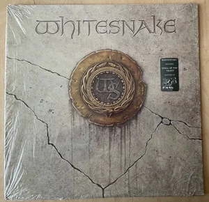 WHITESNAKE Self Titled Album 1987 Original LP- GHS24099 (OPEN SHRINK) (NM/EX) - Picture 1 of 4