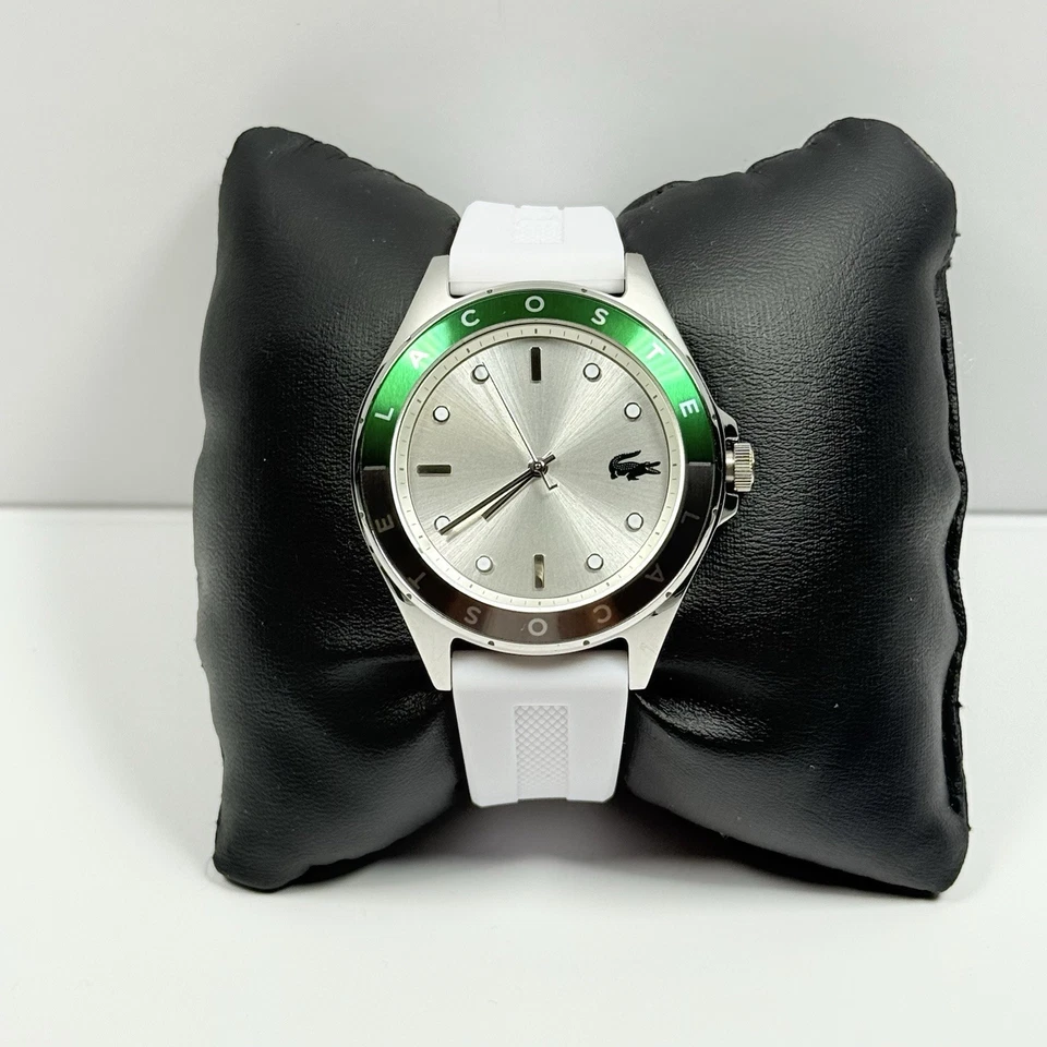 Lacoste 2001265 Swing White Dial White Silicone Strap Women's Watch - Image 1 of 4
