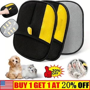 Handschuh Katzenpflegehandschuhe Katzenhaarentferner 2025 Neu Haustier Hund Haarentferner SET - Bild 1 von 16