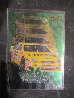 1998 Wheels Green Flag Johnny Benson Jr Johnny Benson #GF2 - Image 1 of 2