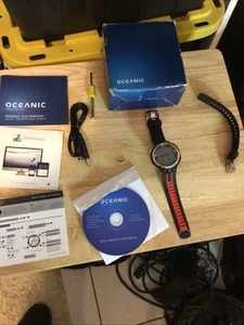 Oceanic OCS Dive Computer Wrist Watch Scuba Air Nitrox with Logbook Backlight - Picture 1 of 4