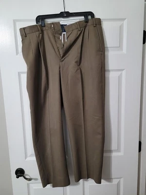 Mens Dress Pants 40x30 - Gray & Brown - John Blair  - Image 1 of 4