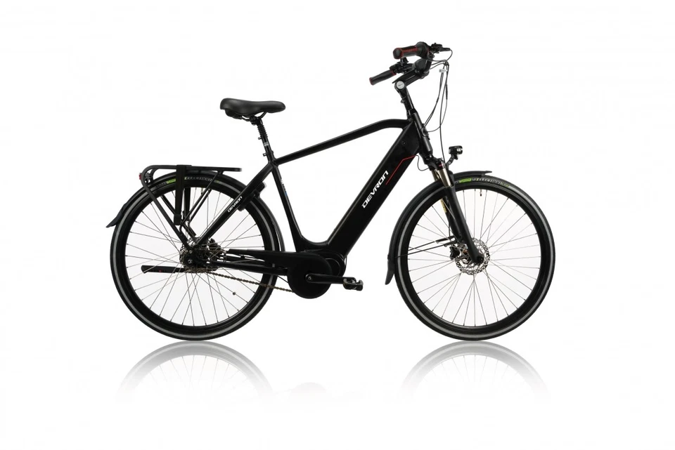 Devron 28427DA9 28" 9 Fach 2020 Herren City E-Bike / Aluminium 530 mm Schwarz - Bild 1 von 1