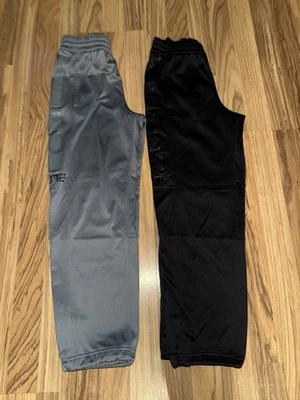 Calça de basquete Nike Y2K Therma Elite listrada meninos jovens lote M de 2 em excelente estado usado - Imagem 1 de 4